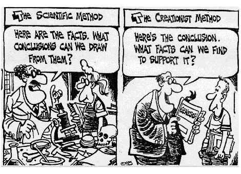 creationism vs science